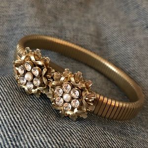 Gold accented bracelet